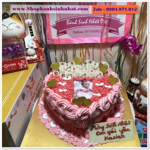 Bánh Sinh Nhật In Hình Ảnh - H507